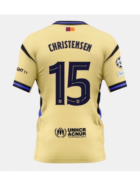 Muži Futbalové oblečenie Barcelona Andreas Christensen #15 2025-26 Krátky Rukáv - Preč Muži Futbalové oblečenie Barcelona Andreas Christensen #15 2025-26 Krátky Rukáv - Preč